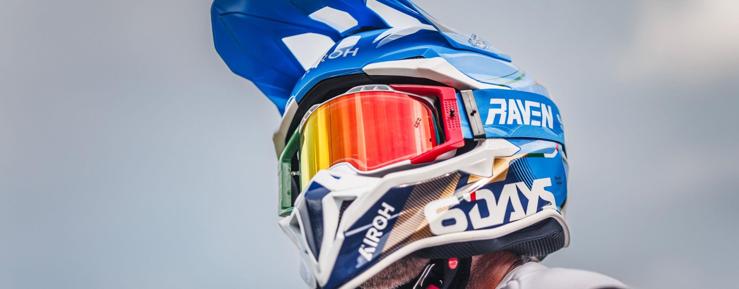 Utilize para capacetes off-road