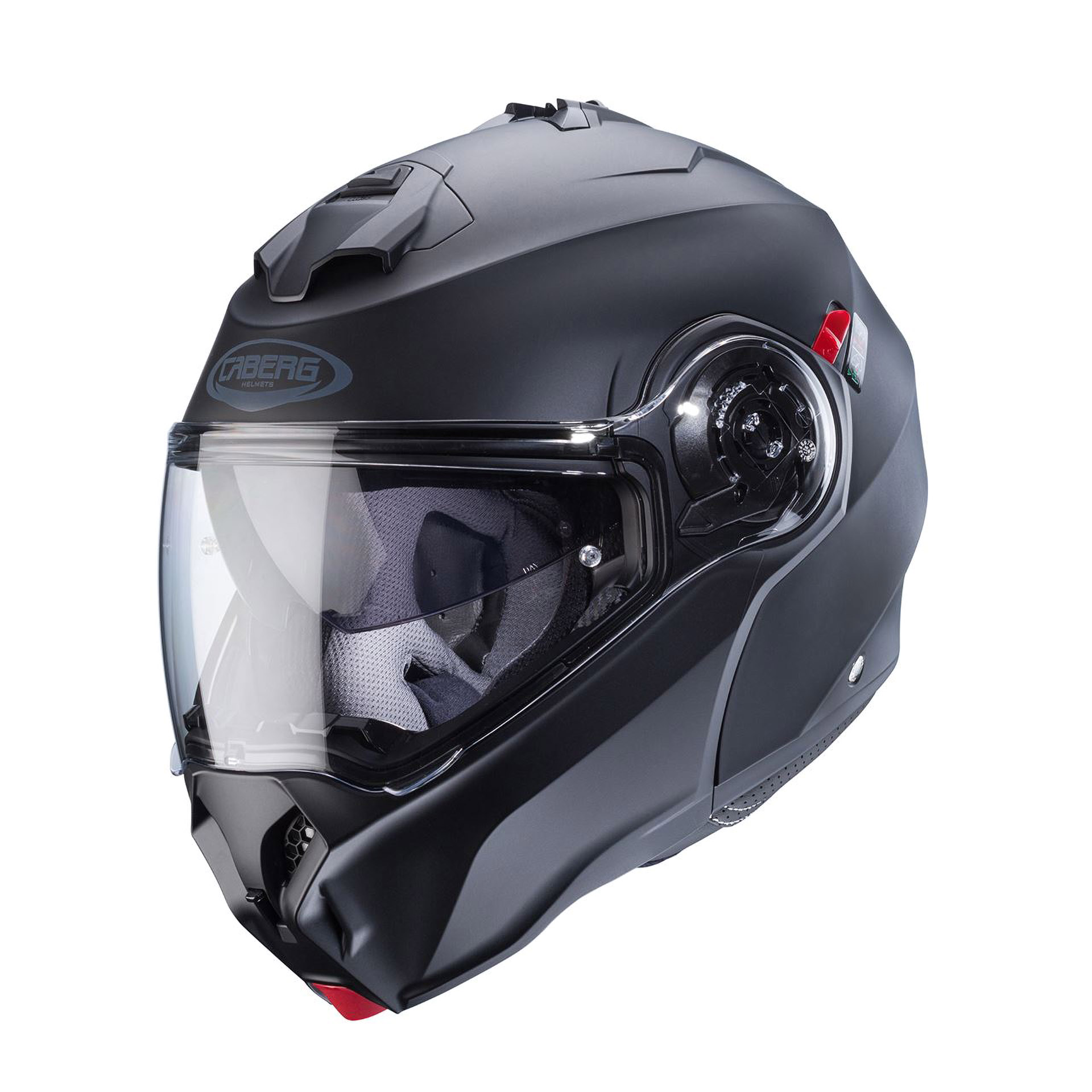 Capacete DUKE EVO Preto Matt C/ Pinlock Caberg