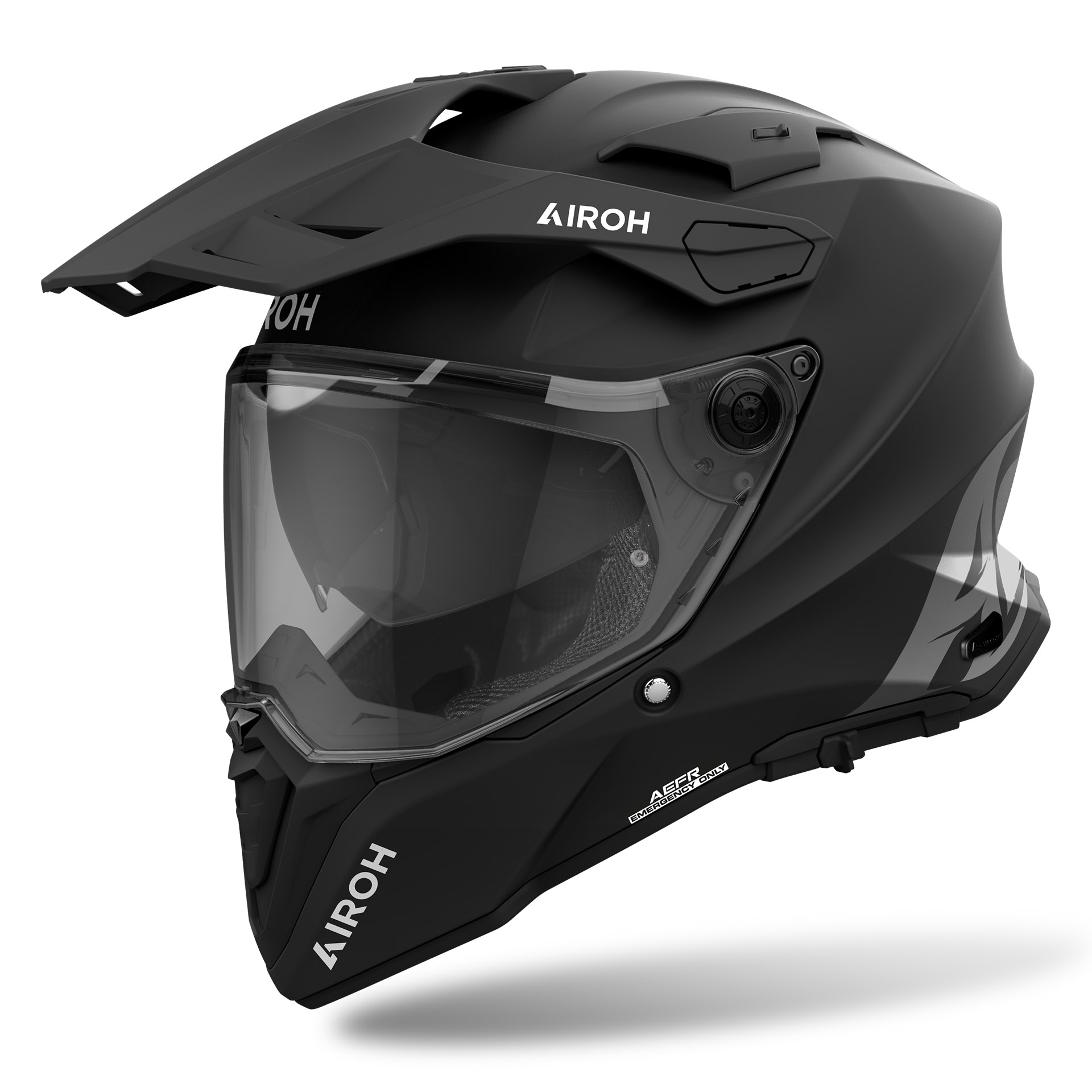 Capacete COMMANDER 2 COLOR Preto Matt AIROH