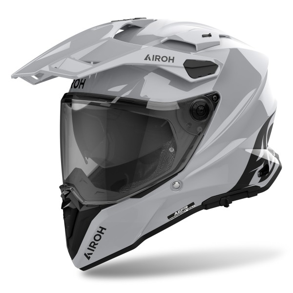 Capacete COMMANDER 2 COLOR CEMENT Cinza AIROH