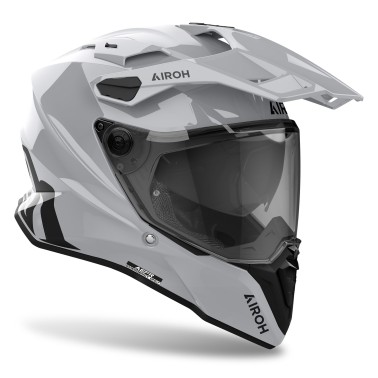 Capacete COMMANDER 2 COLOR CEMENT Cinza AIROH