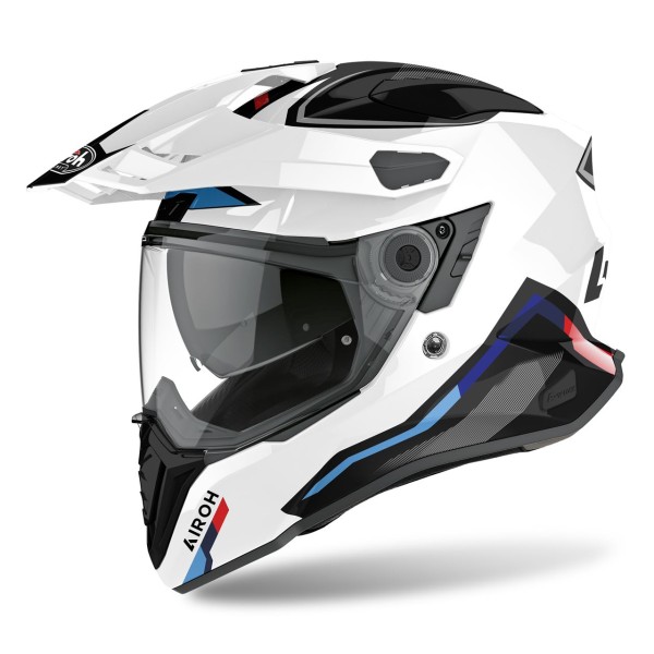 Capacete COMMANDER FACTOR Branco Gloss