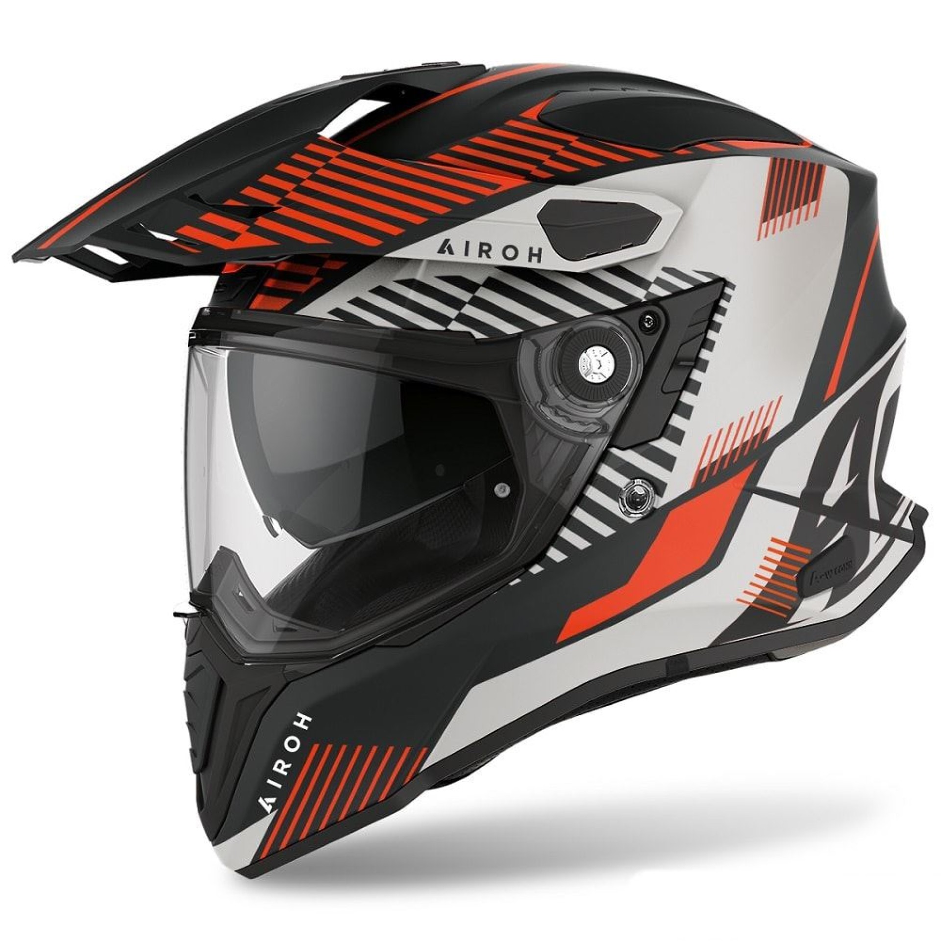Capacete COMMANDER BOOST Laranja Matt