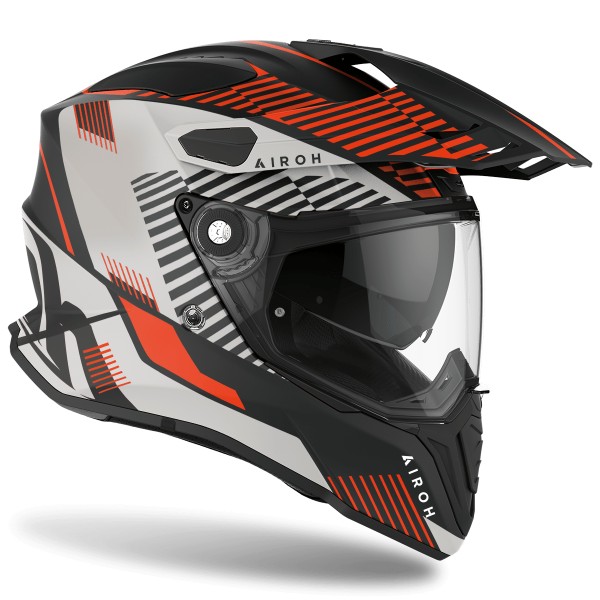 Capacete COMMANDER BOOST Laranja Matt