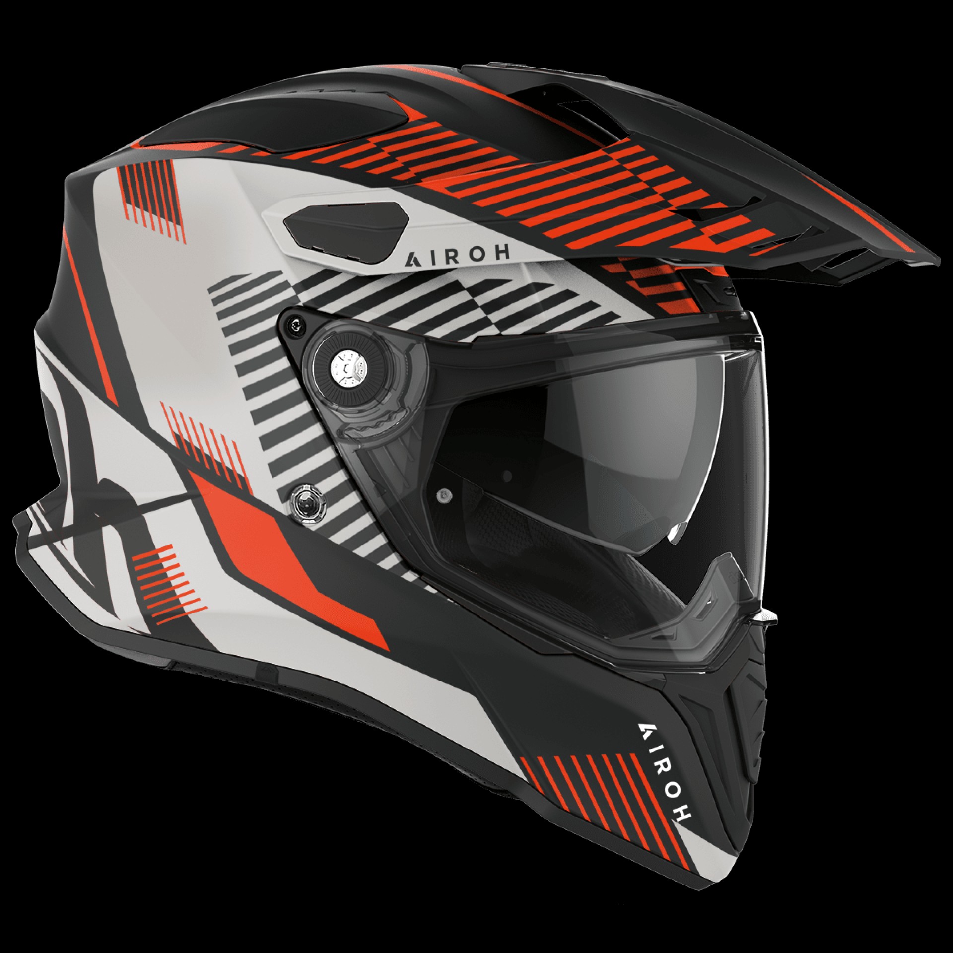 Capacete COMMANDER BOOST Laranja Matt