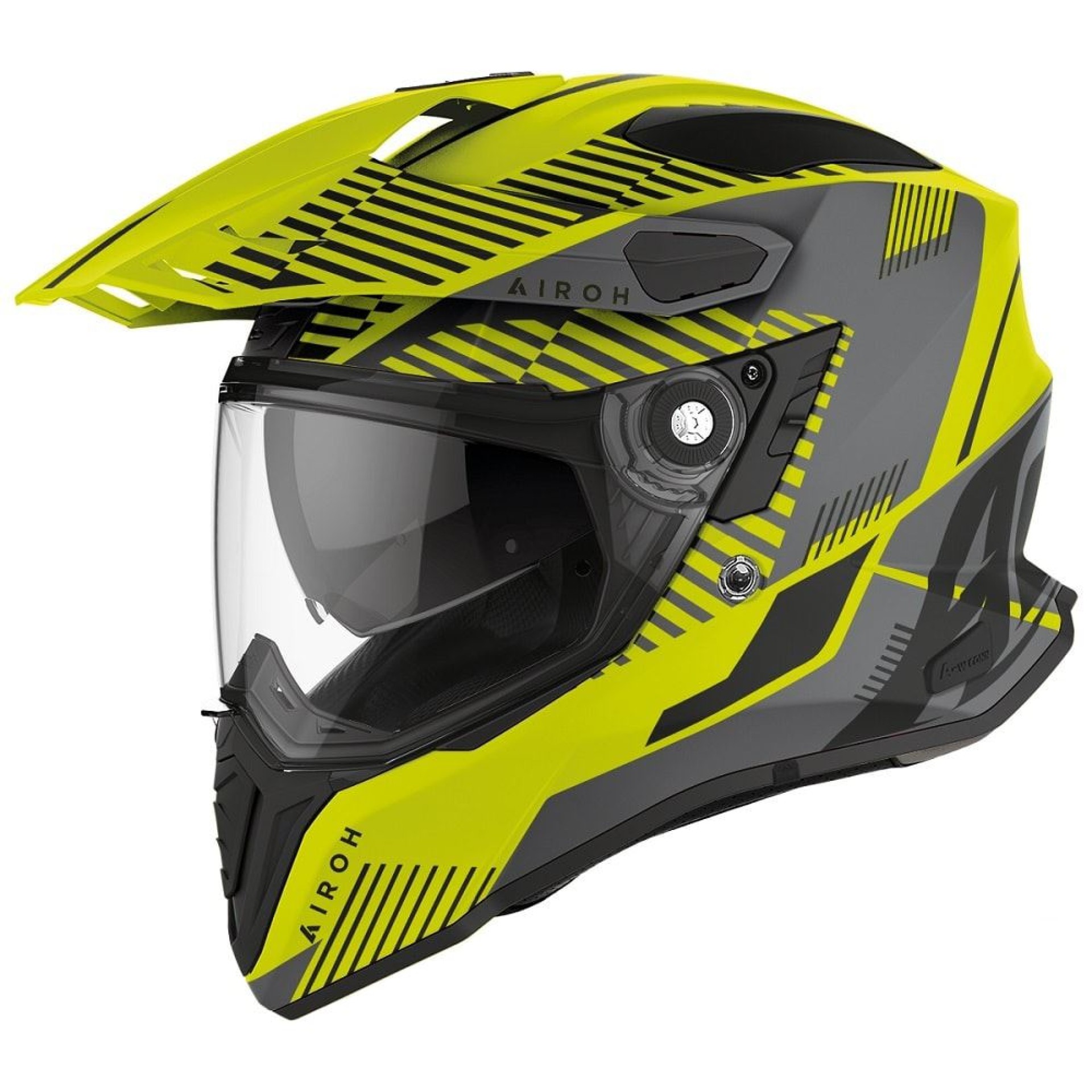Capacete COMMANDER BOOST Amarelo Matt