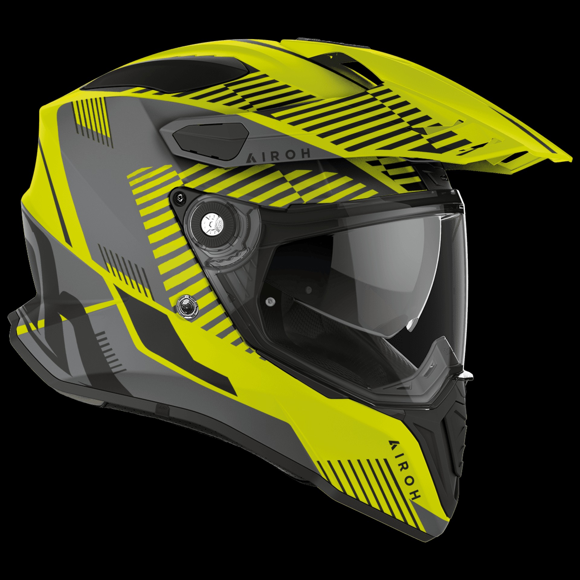 Capacete COMMANDER BOOST Amarelo Matt