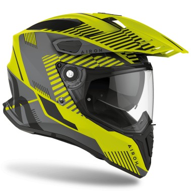 Capacete COMMANDER BOOST Amarelo Matt