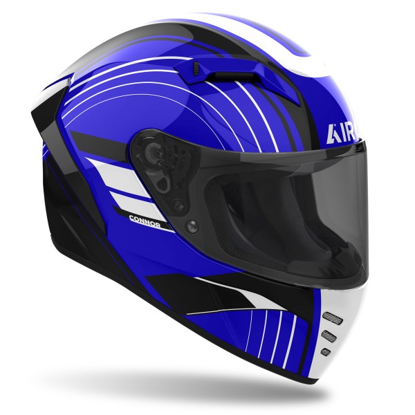 Capacete CONNOR ACHIEVE Azul Gloss AIROH
