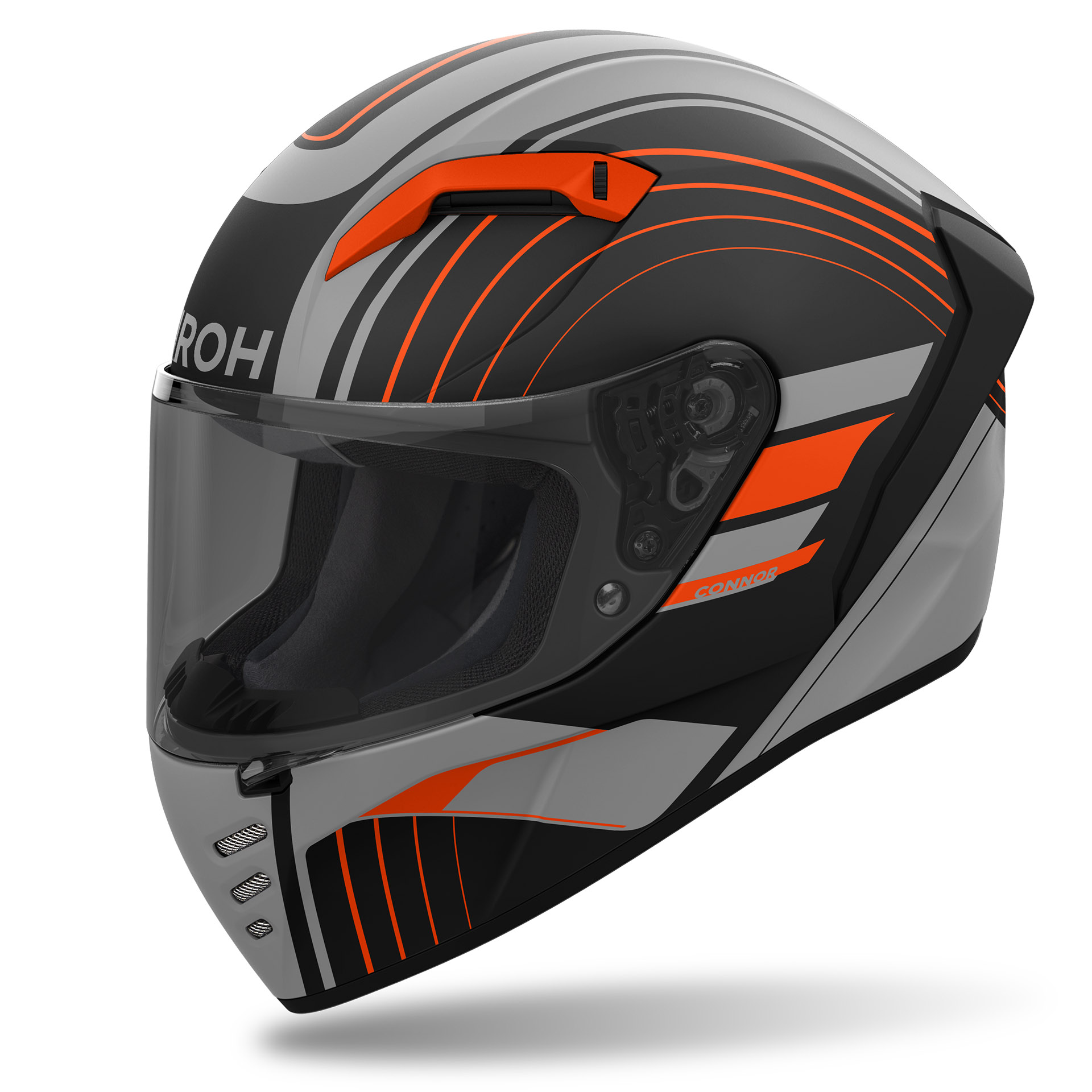 Capacete CONNOR ACHIEVE Laranja Matt AIROH