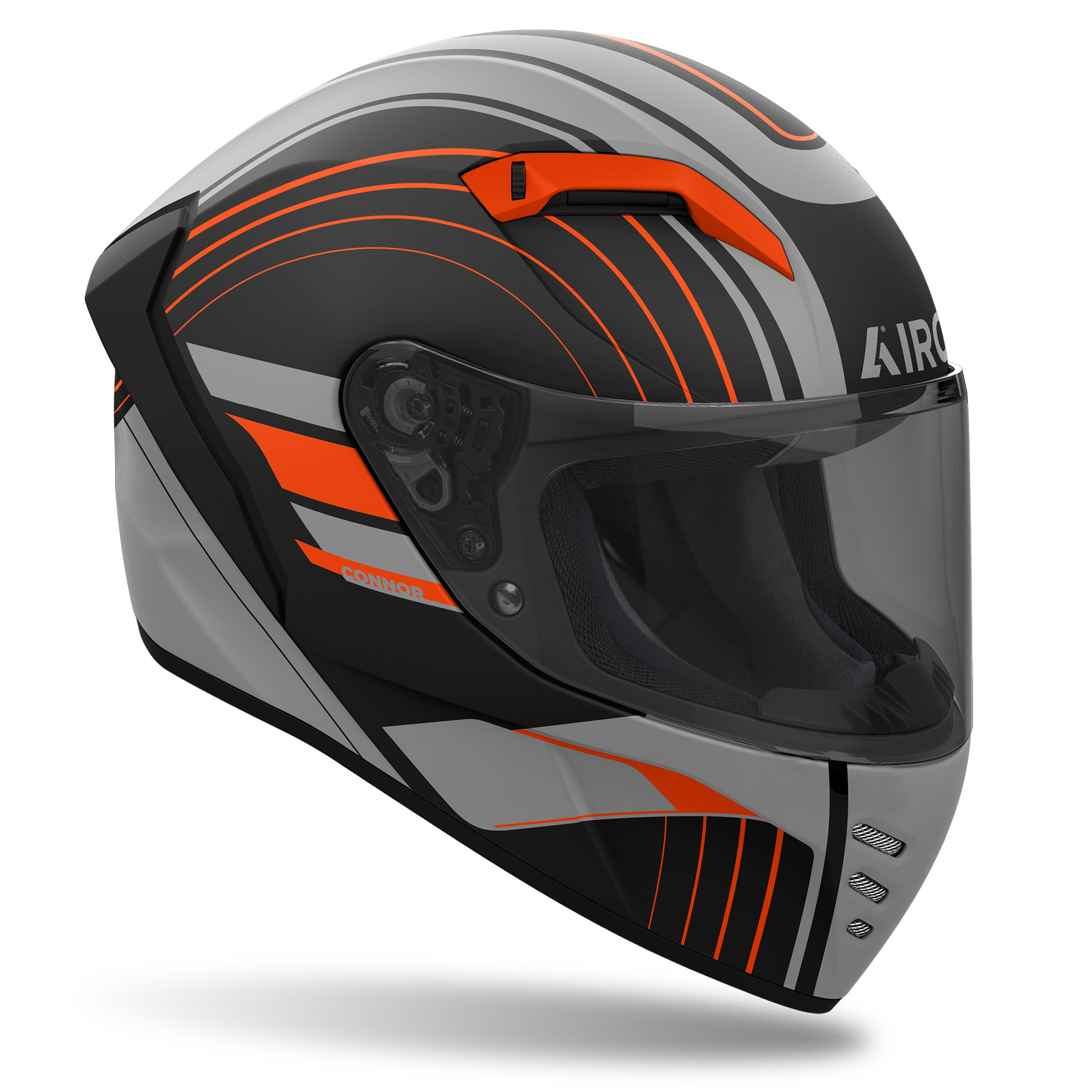 Capacete CONNOR ACHIEVE Laranja Matt AIROH