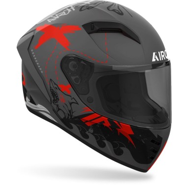 Capacete CONNOR DESPERADO Laranja Matt AIROH