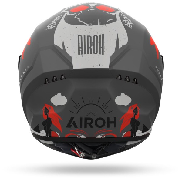 Capacete CONNOR DESPERADO Laranja Matt AIROH