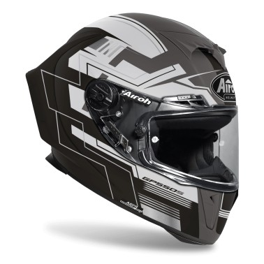 Capacete GP550 S CHALLENGE Preto Matt AIROH
