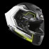 Capacete GP550 S RUSH Branco/Amarelo AIROH
