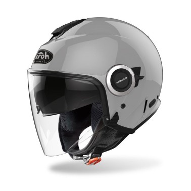 Capacete HELIOS Concrete Cinza Gloss AIROH
