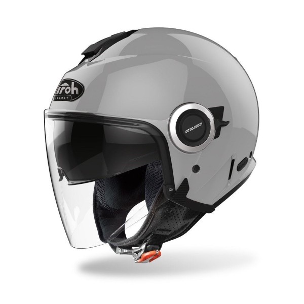 Capacete HELIOS Concrete Cinza Gloss AIROH