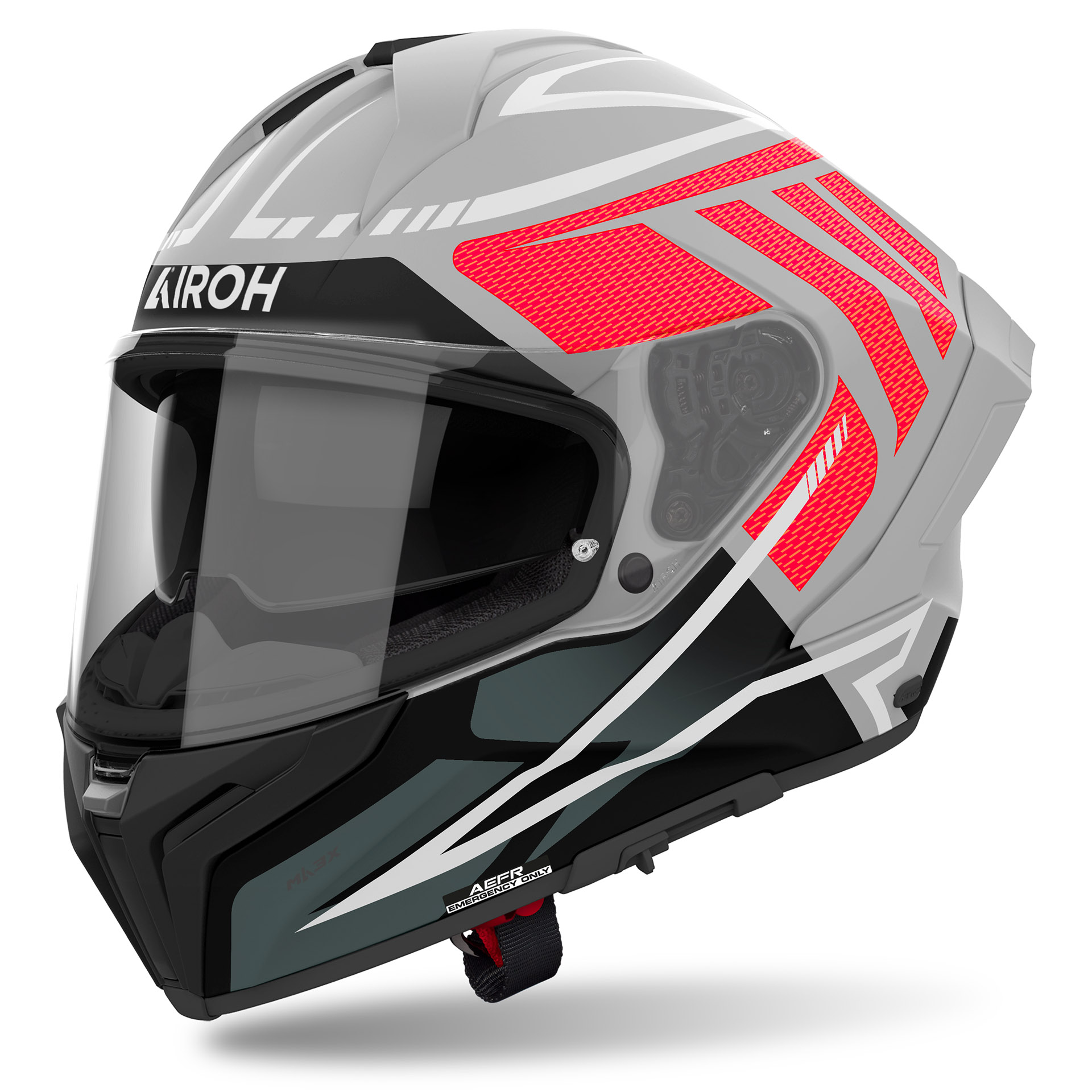 Capacete MATRYX RIDER Vermelho Matt  AIROH