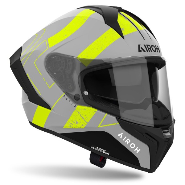 Capacete MATRYX SCOPE Amarelo matt AIROH
