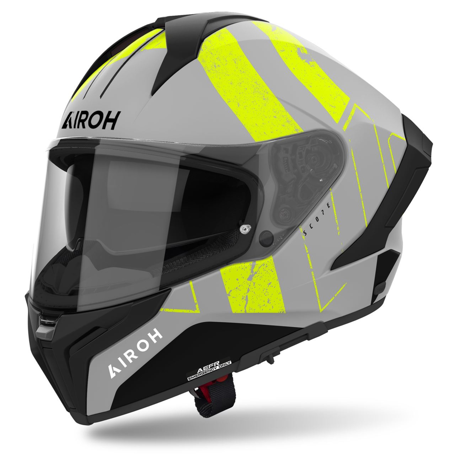 Capacete MATRYX SCOPE Amarelo matt AIROH