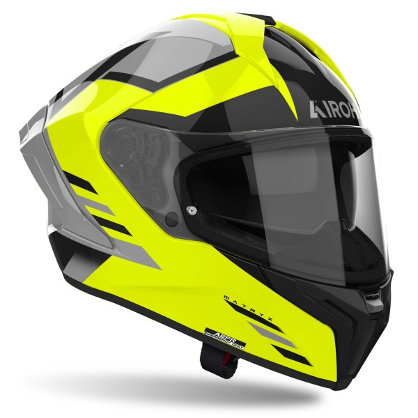 Capacete MATRYX THRON Amarelo Gloss AIROH