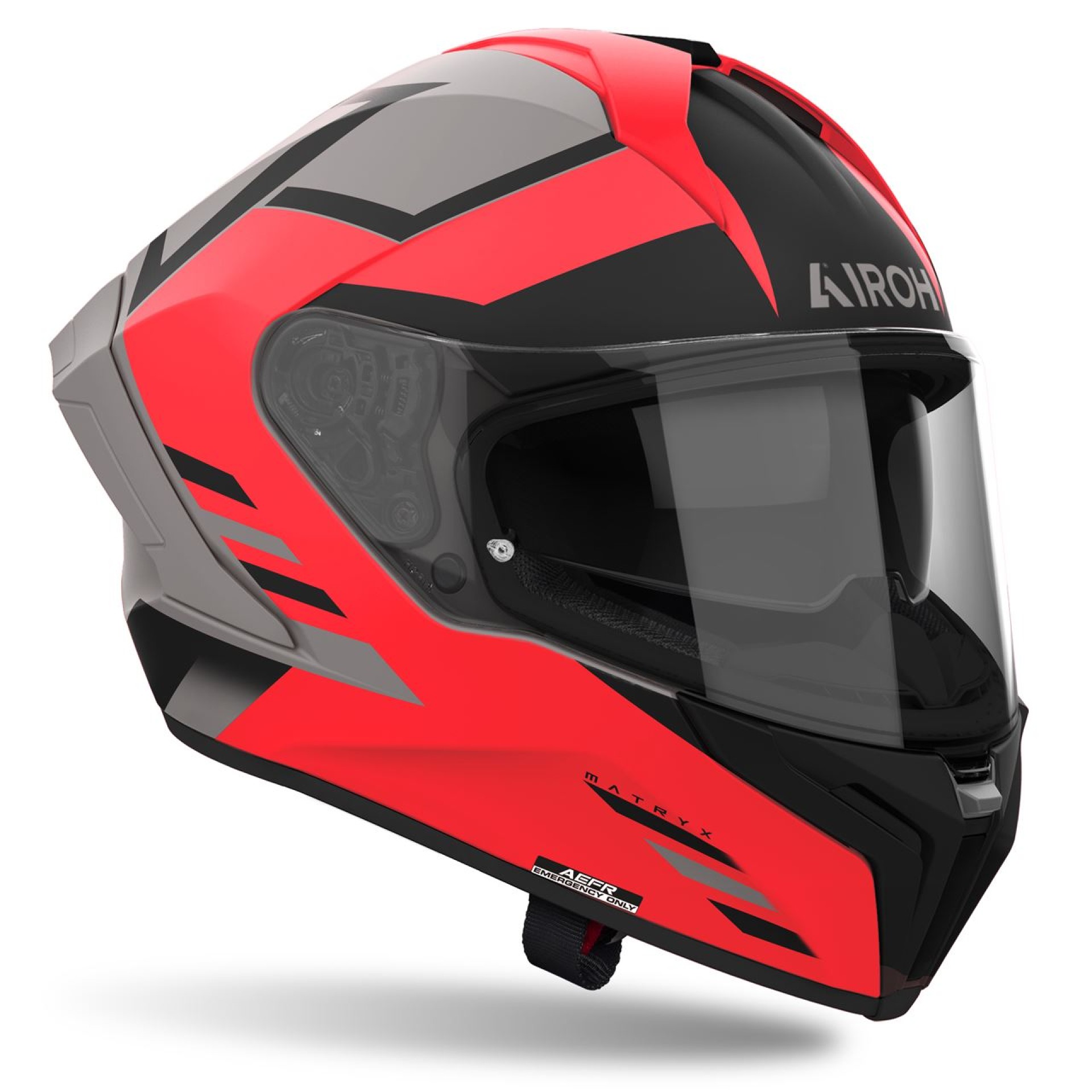 Capacete MATRYX THRON Laranja Matt AIROH