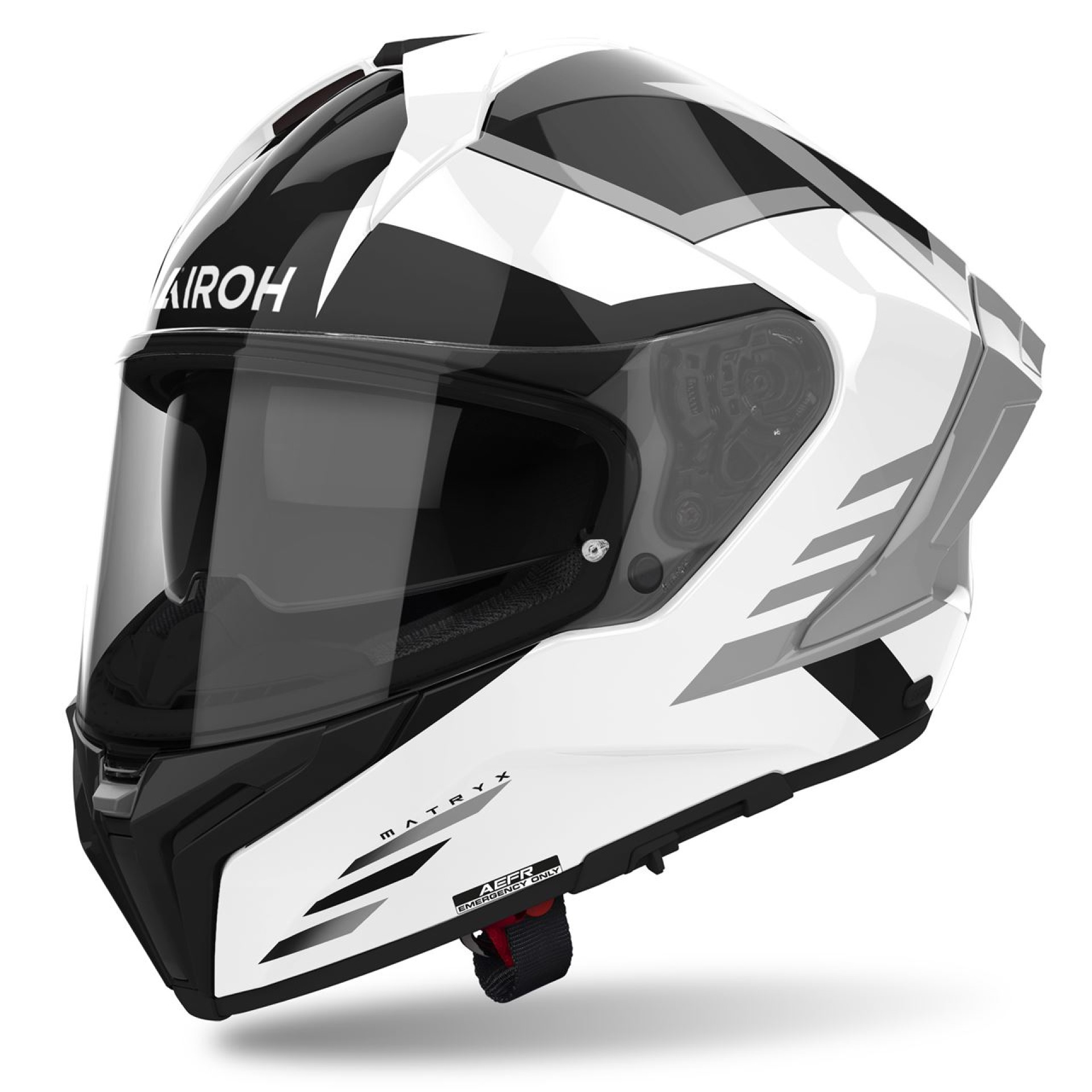 Capacete MATRYX THRON Branco Gloss AIROH