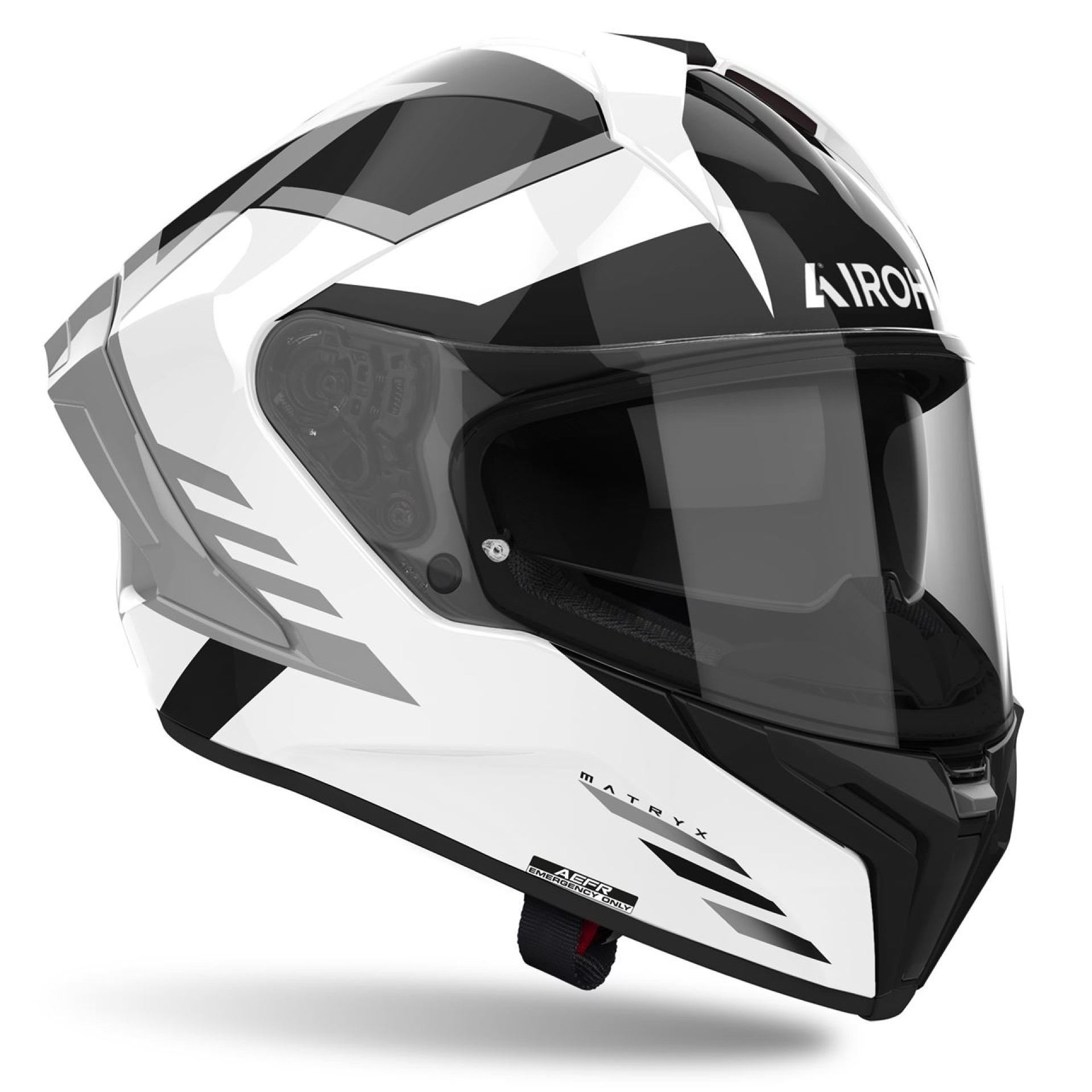 Capacete MATRYX THRON Branco Gloss AIROH