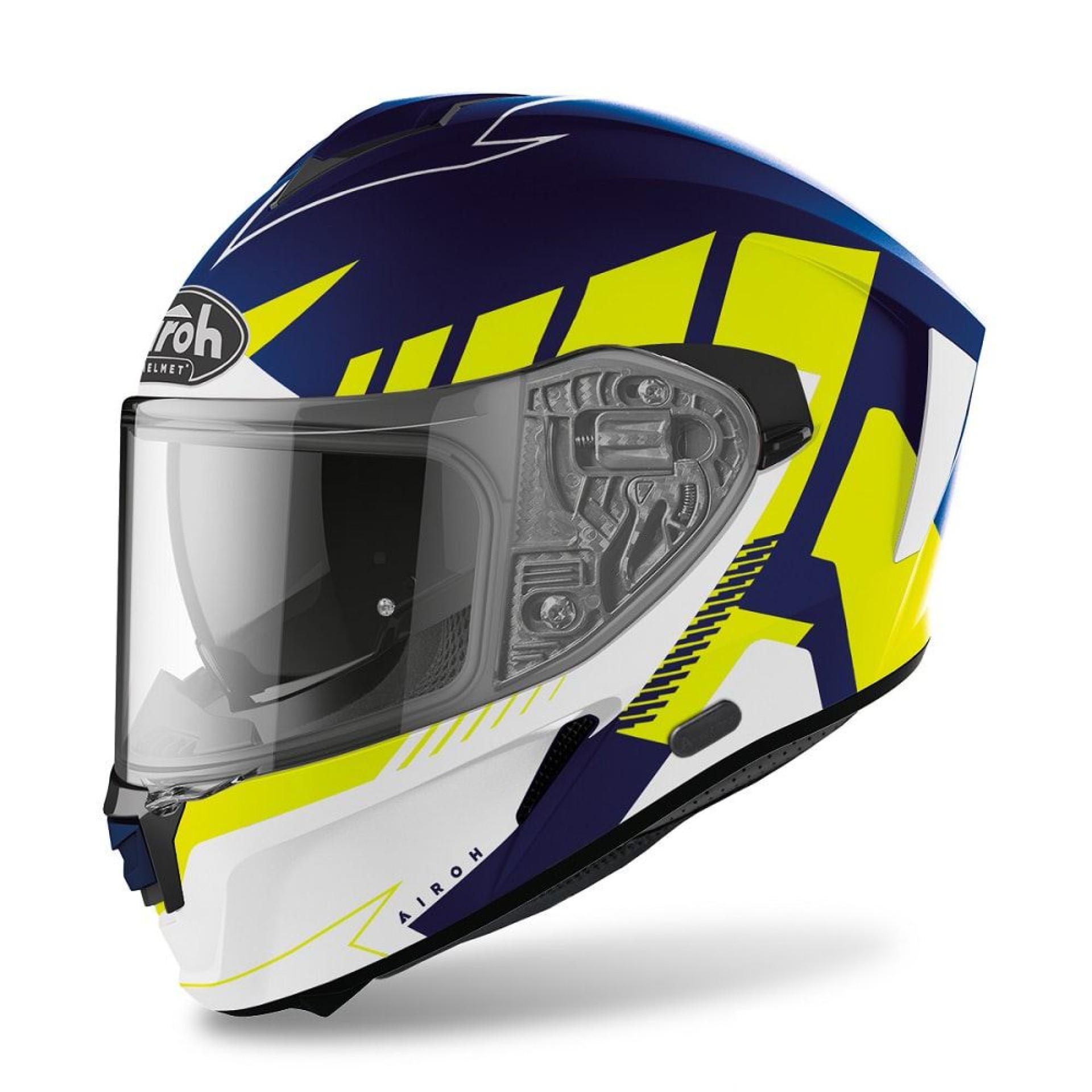 Capacete SPARK RISE Azul/Amarelo AIROH