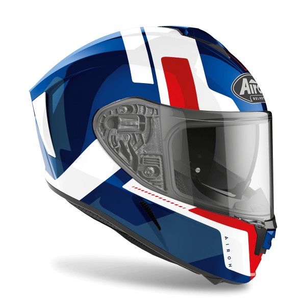 Capacete SPARK SHOGUN Azul/Vermelho AIROH