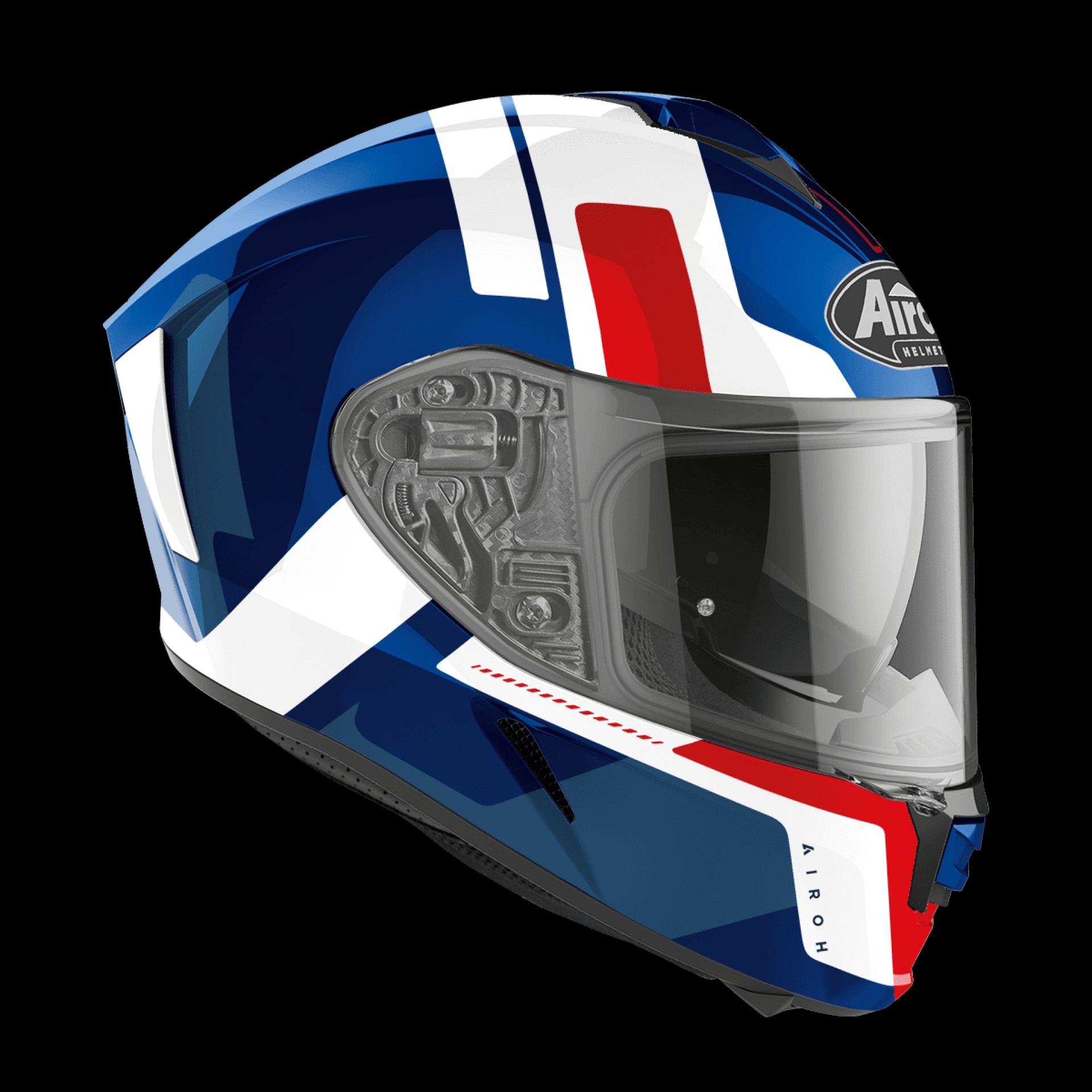 Capacete SPARK SHOGUN Azul/Vermelho AIROH
