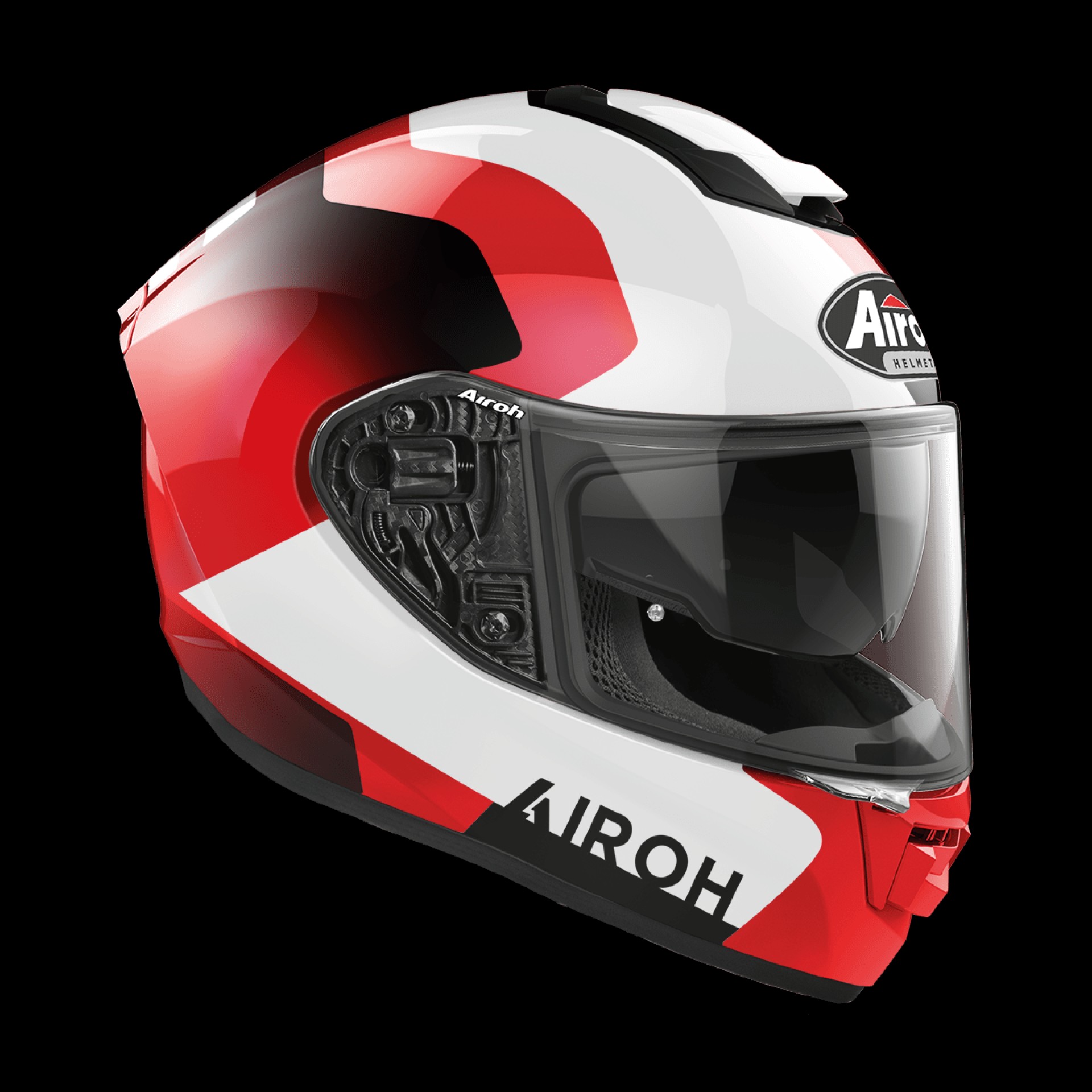 Capacete ST501 DOCK Vermelho Gloss AIROH