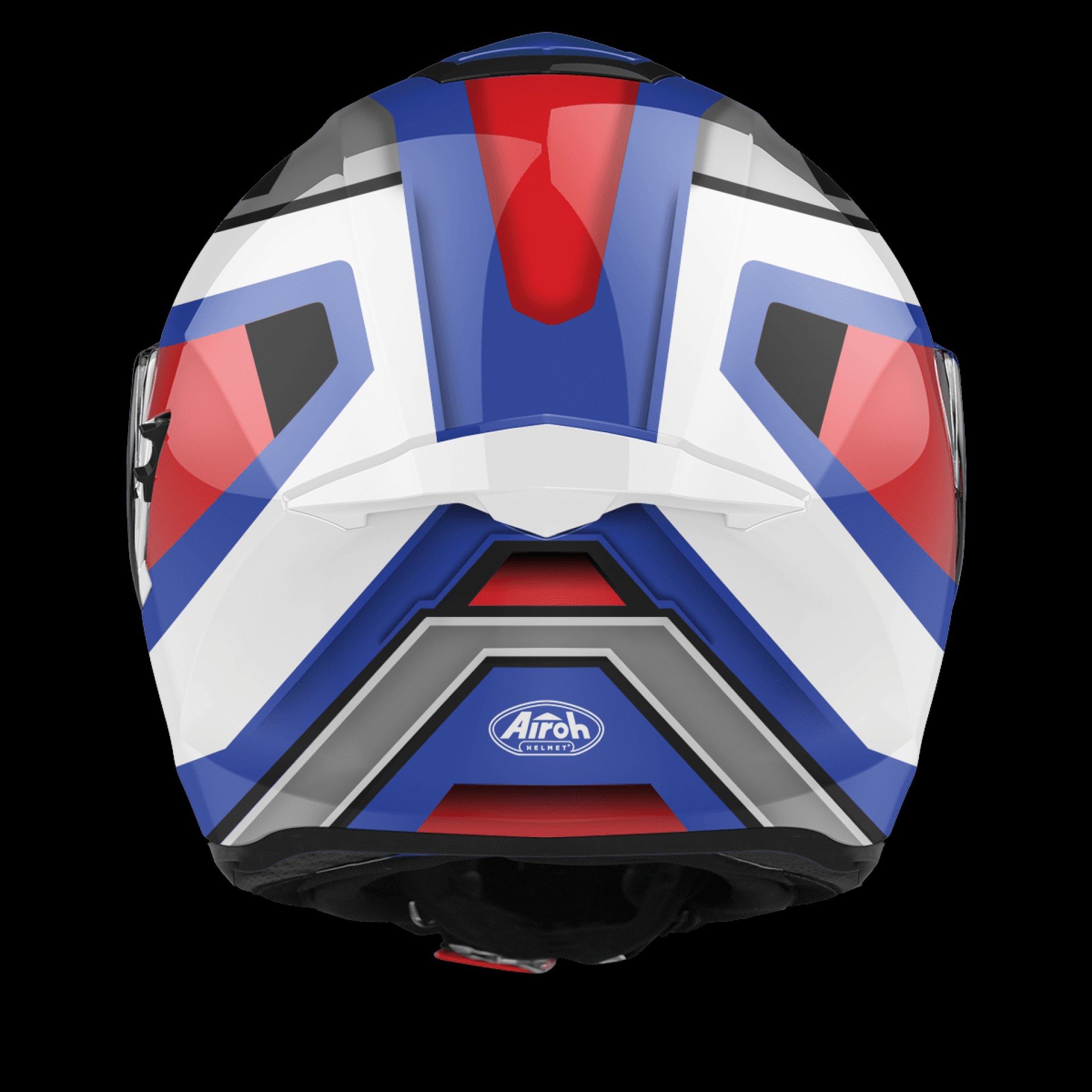Capacete ST501 SQUARE Azul/Vermelho AIROH