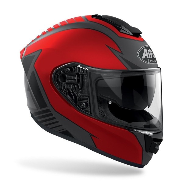 Capacete ST501 TYPE Vermelho Matt AIROH