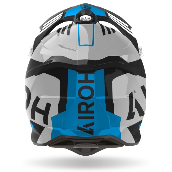 Capacete STRIKER BRAVE Azul/Cinza AIROH 2023