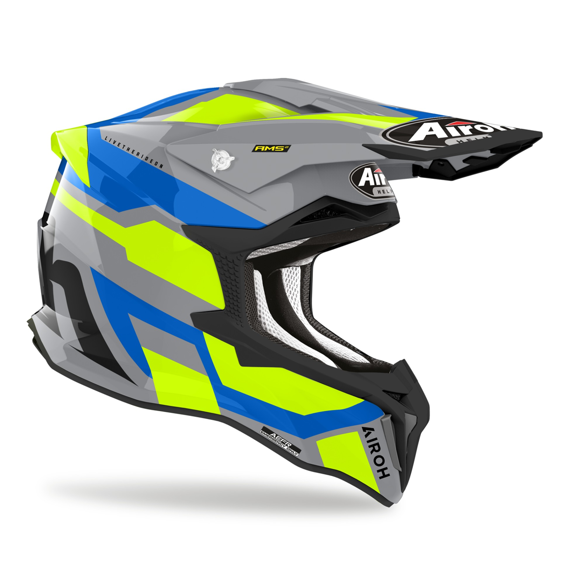 Capacete STRIKER GLAM Amarelo AIROH 2023
