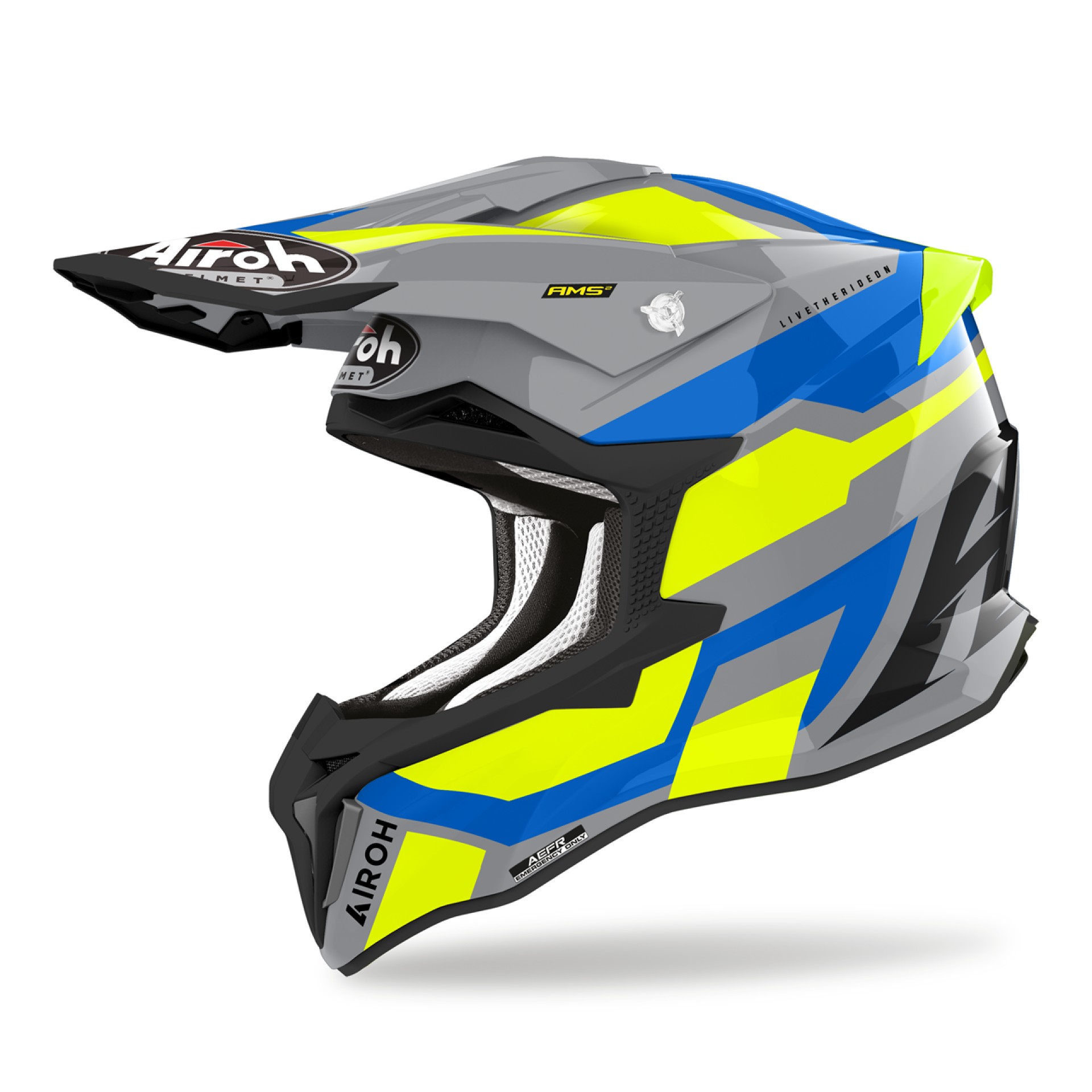 Capacete STRIKER GLAM Amarelo AIROH 2023