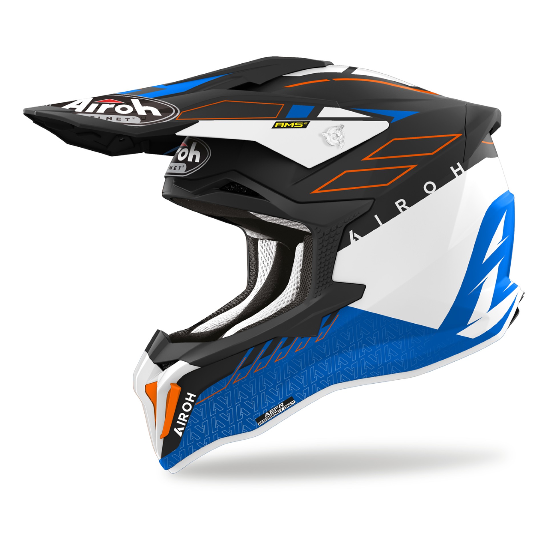 Capacete STRIKER SKIN Azul Matt AIROH 2023