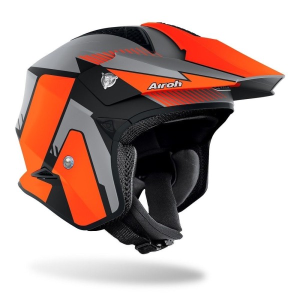Capacete TRR S PURE Laranja Matt AIROH