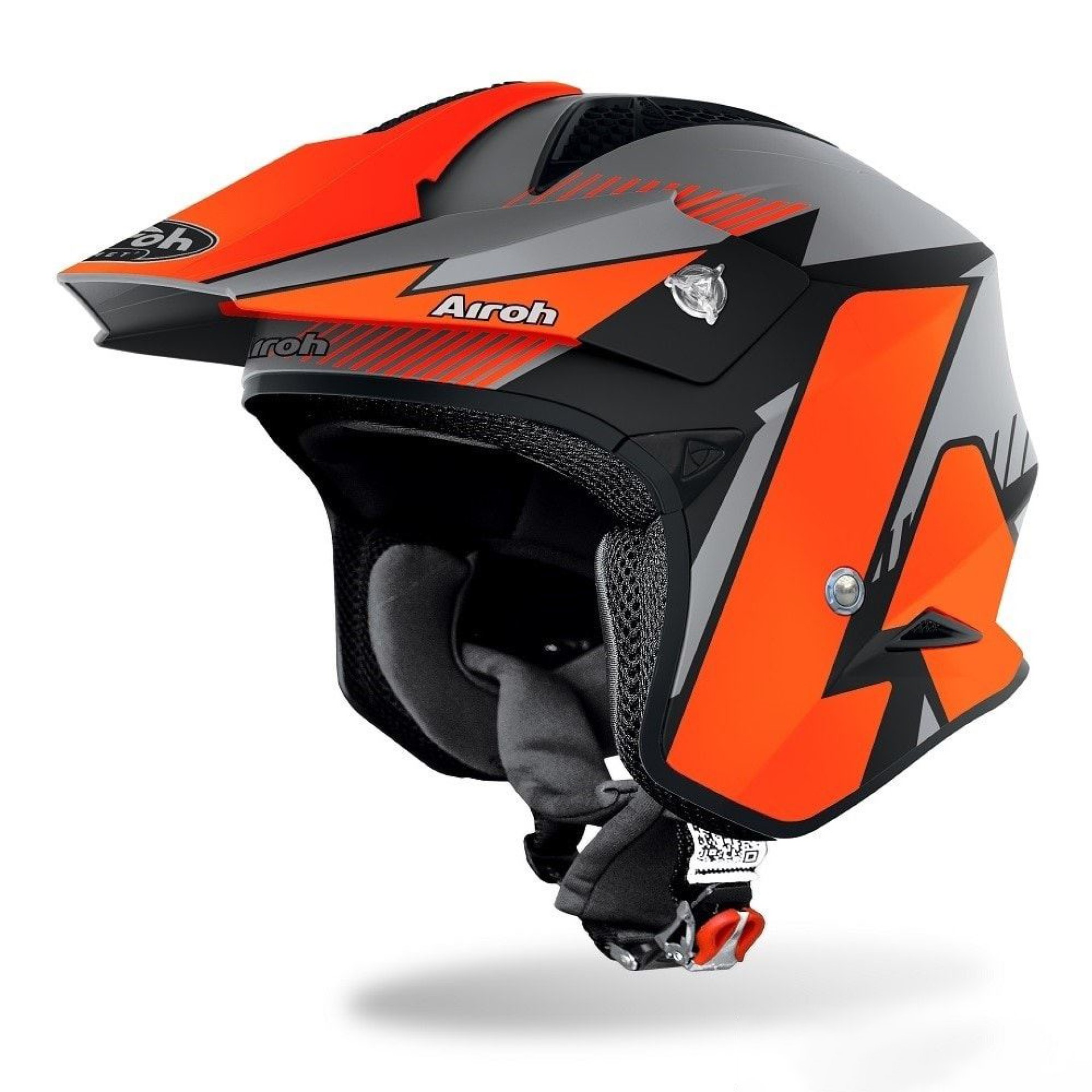 Capacete TRR S PURE Laranja Matt AIROH