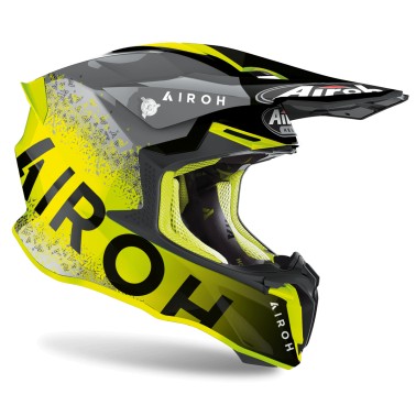 Capacete TWIST 2.0 BIT Amarelo Gloss AIROH