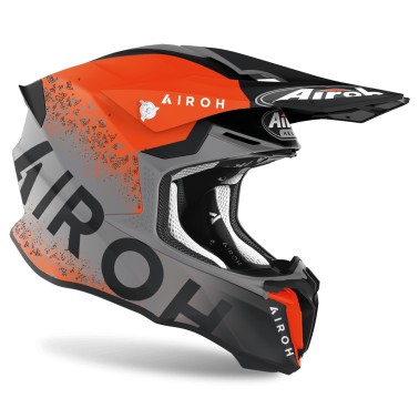 Capacete TWIST 2.0 BIT Laranja Matt AIROH