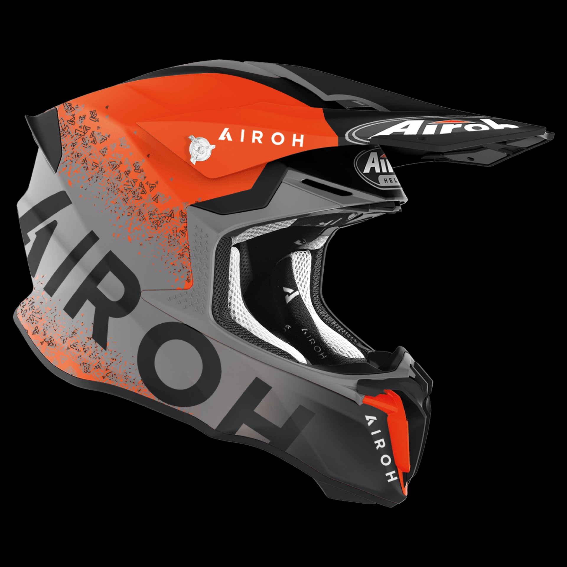 Capacete TWIST 2.0 BIT Laranja Matt AIROH
