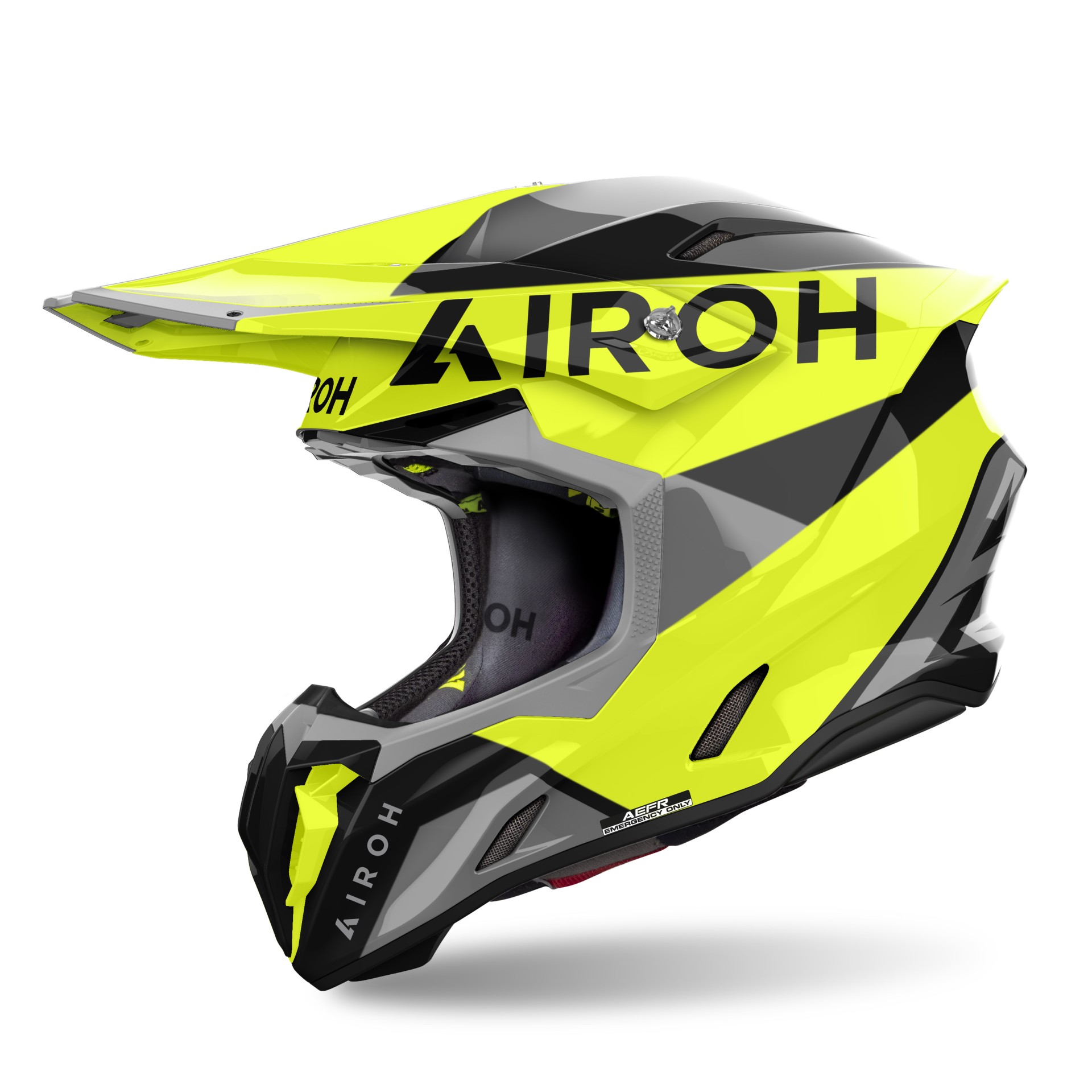 Capacete TWIST 3 KING Amarelo Gloss AIROH