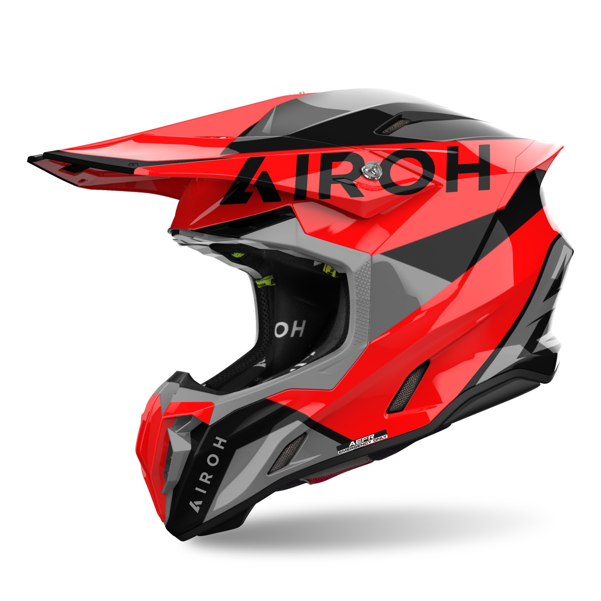 Capacete TWIST 3 KING Vermelho Gloss AIROH