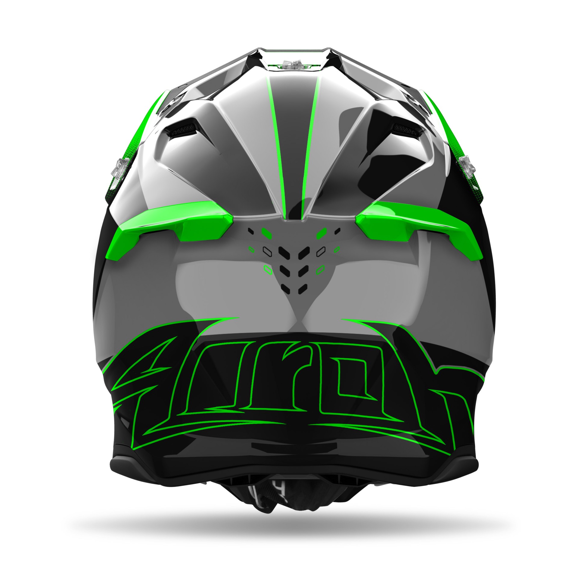 Capacete TWIST 3 SHARD Verde Gloss AIROH