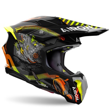 Capacete TWIST 3 TOXIC Gloss AIROH