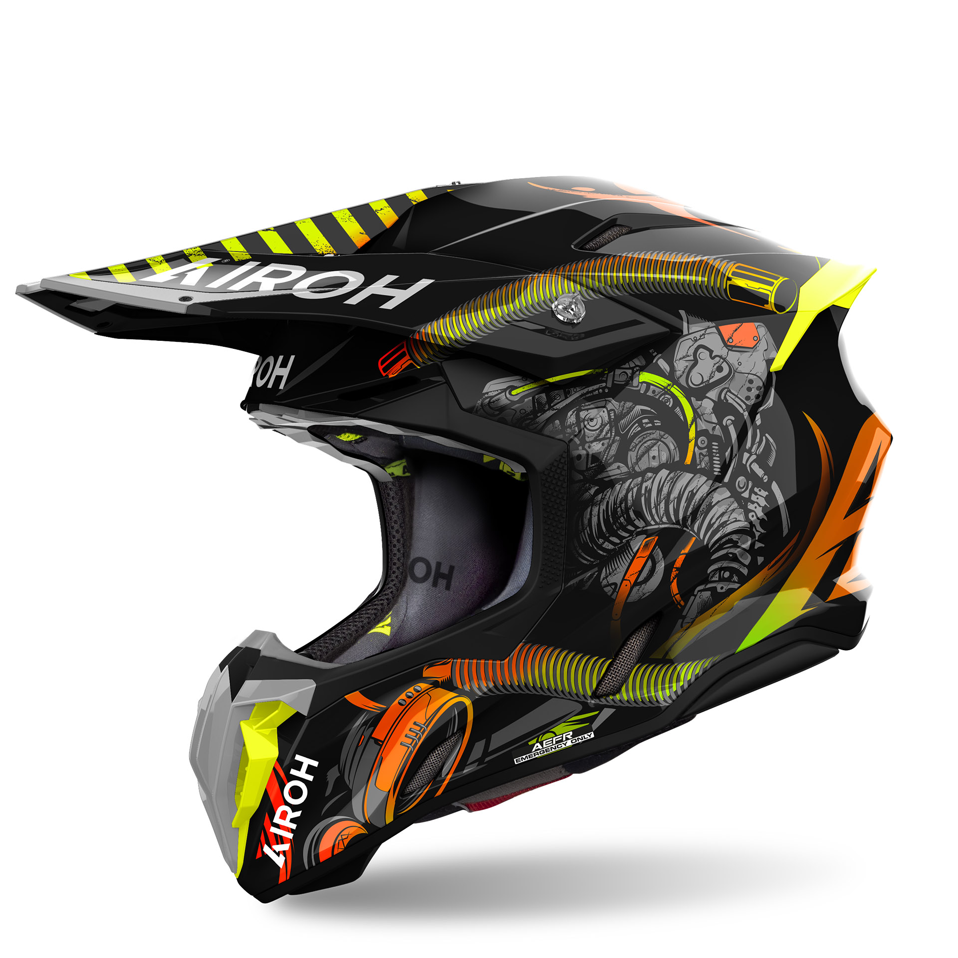 Capacete TWIST 3 TOXIC Gloss AIROH