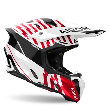 Capacete TWIST 3 THUNDER Vermelho Gloss AIROH