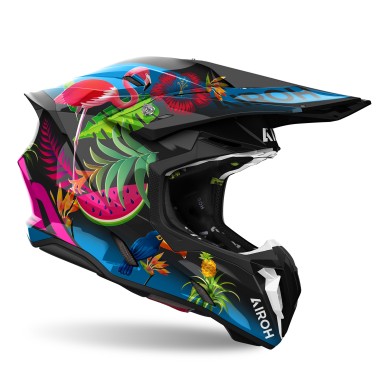 Capacete TWIST 3 AMAZONIA Gloss AIROH